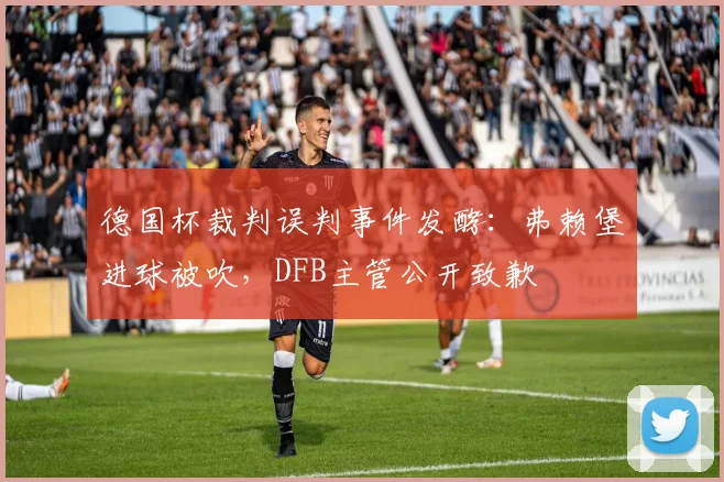 德国杯裁判误判事件发酵:弗赖堡进球被吹,DFB主管公开致歉